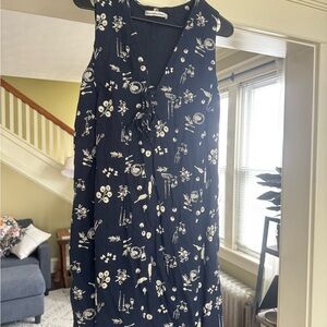 Abercrombie & Fitch Navy Floral Mini Dress